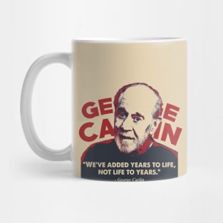 George Carlin Quote Mug